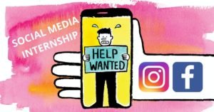 social media internship