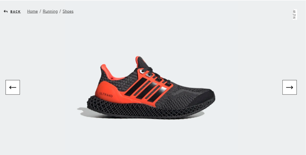 adidas sneakers ecommerce