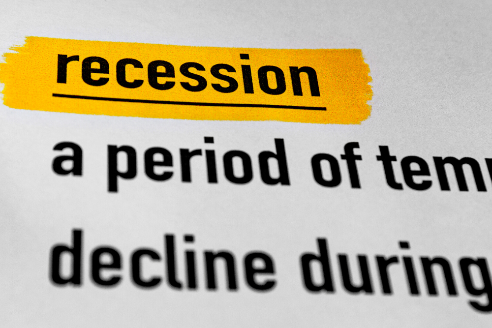 What is the definition of a recession?