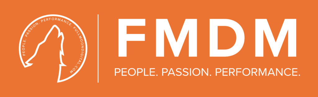 fmdm: fullmoon digital media logo