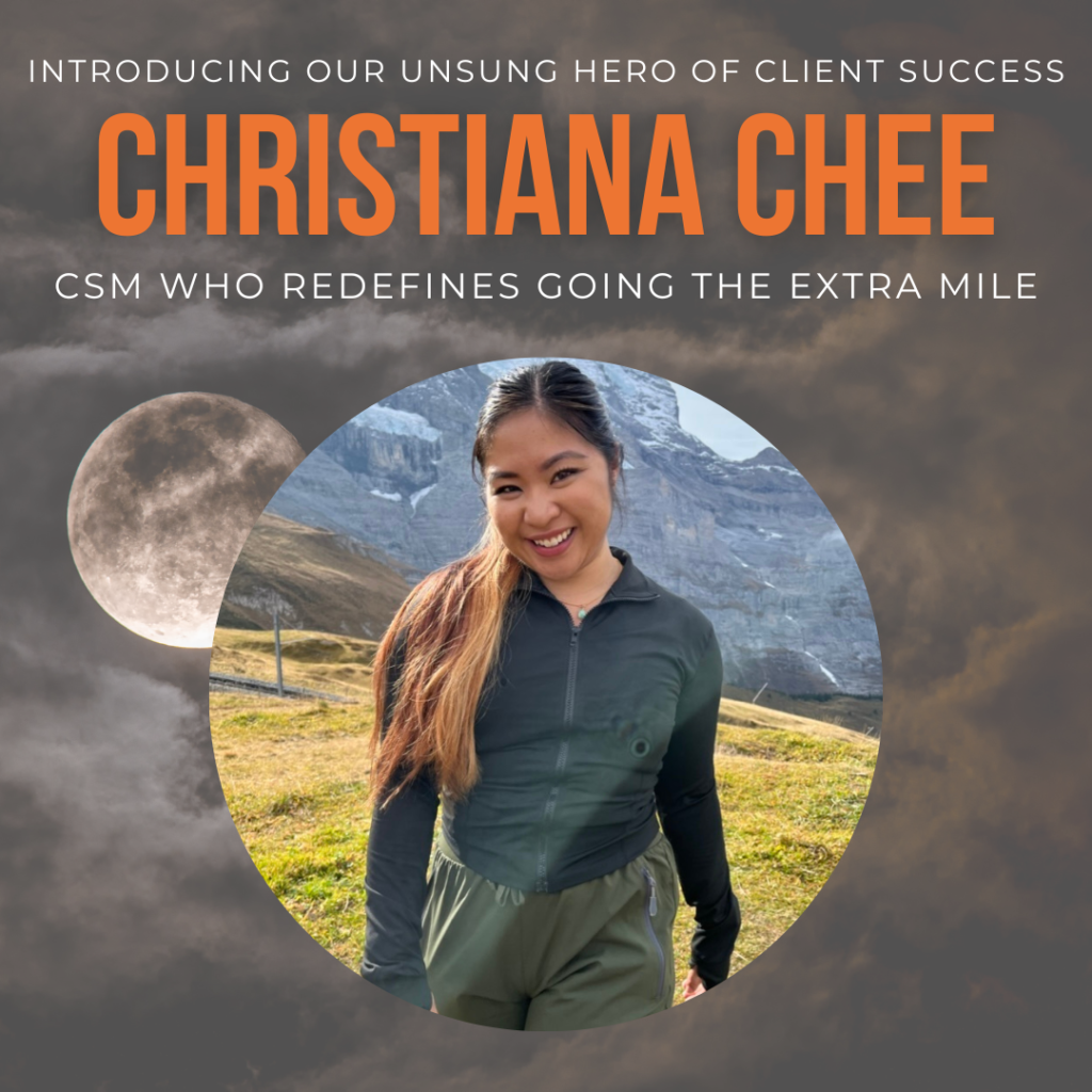 Portrait of Christiana Chee, our featured employee for July's Employee Spotlight Series.