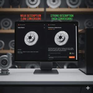 How to Write Product Descriptions That Actually Sell Auto Parts